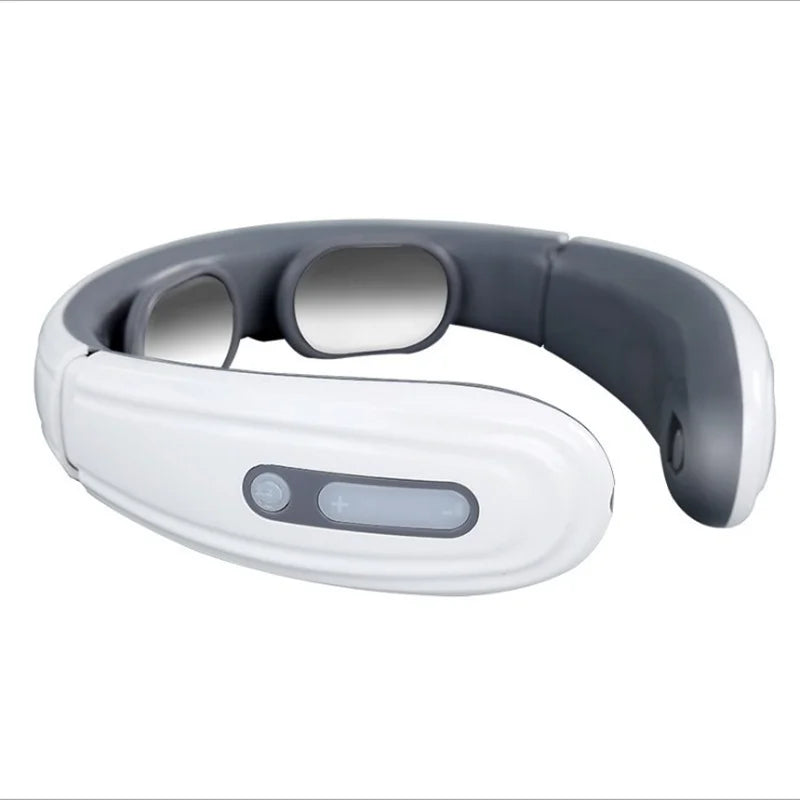 Electric Neck & Shoulder Pulse Massager – 4 Head TENS, Magnetic Pulse - Merelux Store