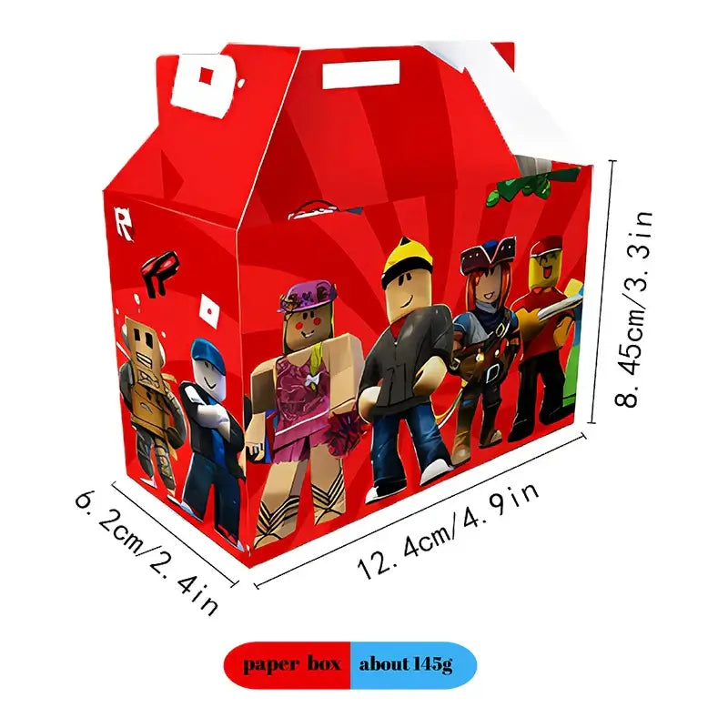 Robot Party Favors: Birthday & Baby Shower Candy/Cake Boxes - Merelux Store