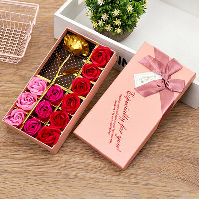 13-Piece Red Rose Gift Set for Mom | Unique & Pretty Gift for Her - Merelux Store