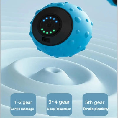 Rechargeable Sports Massage Ball | Neck, Back & Foot Muscle Relaxation - Merelux Store