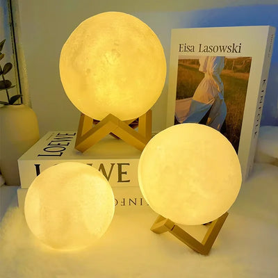 LED Moon & Galaxy Light | Ideal for Kids & Bedroom Decor - Merelux Store