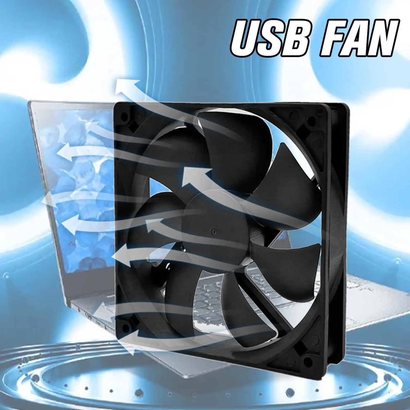 5V Brushless USB Cooling Fan | 2500RPM PC CPU Radiator - Merelux Store