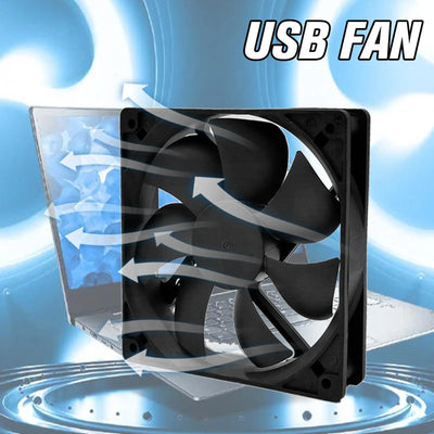 5V Brushless USB Cooling Fan | 2500RPM PC CPU Radiator - Merelux Store
