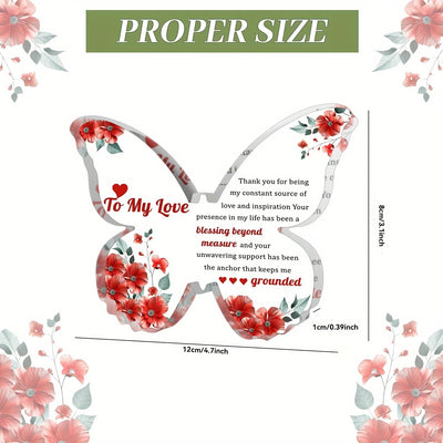 To My Love – I Love You Gift for Her | Ideal for Thanksgiving & Holidays - Merelux Store