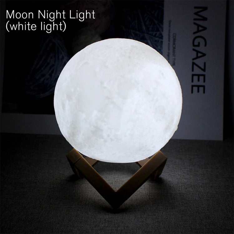 LED Moon & Galaxy Light | Ideal for Kids & Bedroom Decor - Merelux Store