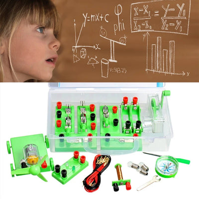 652F Electric Circuit Kit | Physics & Magnetism Learning Set - Merelux Store