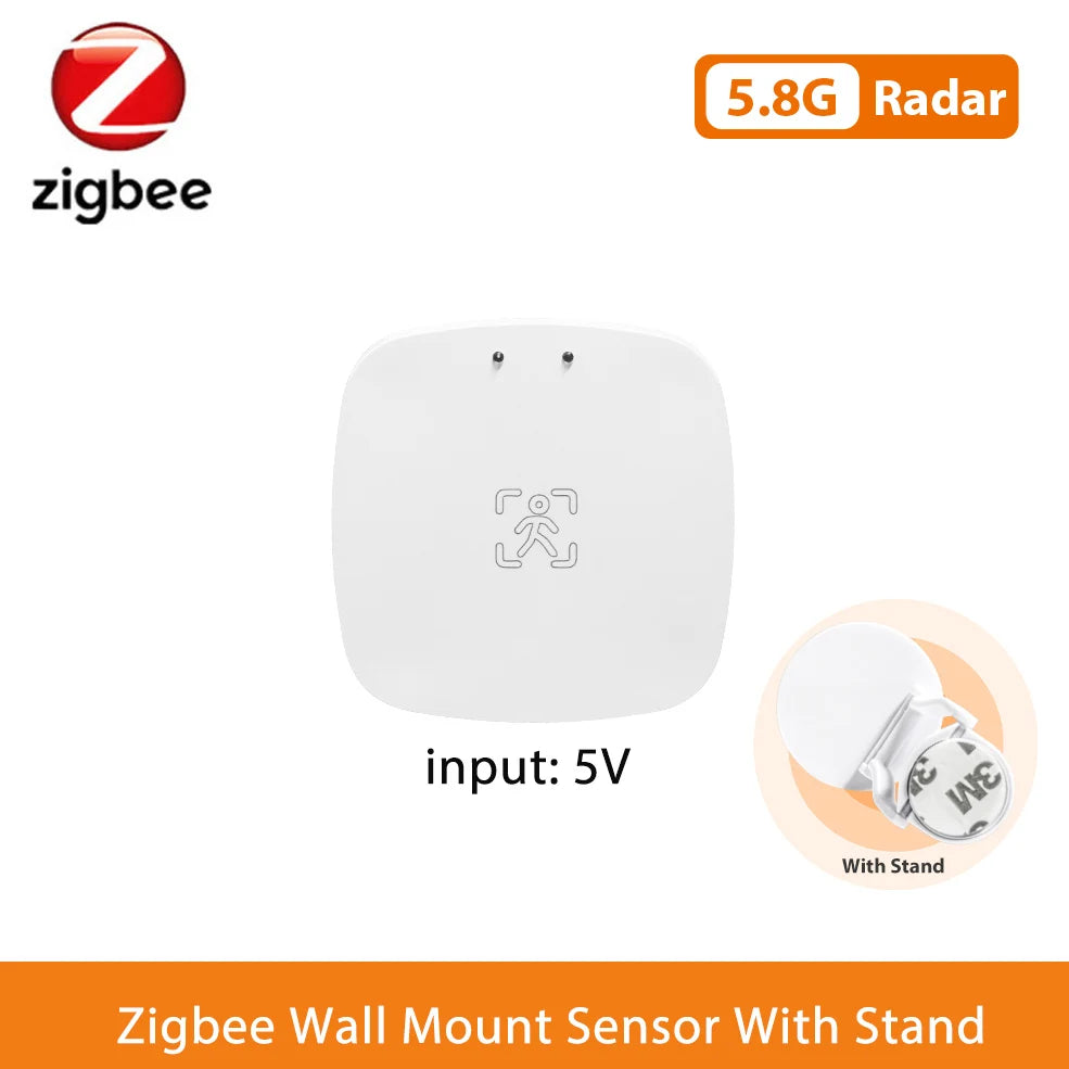 Zigbee Human Presence Detector | Tuya WiFi Radar PIR Motion Sensor - Merelux Store