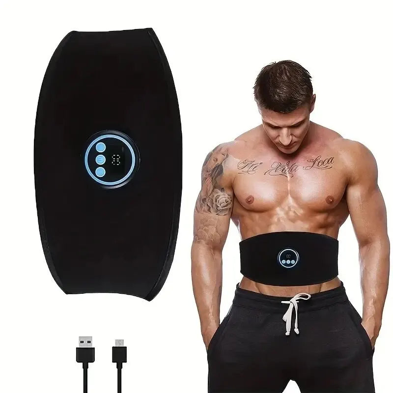 EMS Abdominal Massager & Waist Trainer | USB Slimming Belt - Merelux Store