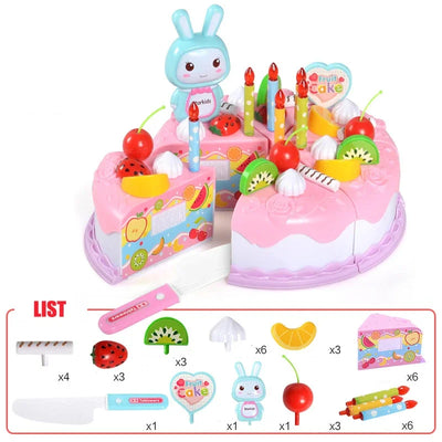 Play House Cutting Fruit Food Toy for Toddler Children Gift Boy Girl