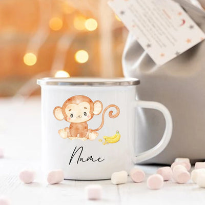 Personalized Enamel Mug for Kids – Perfect Birthday Gift - Merelux Store