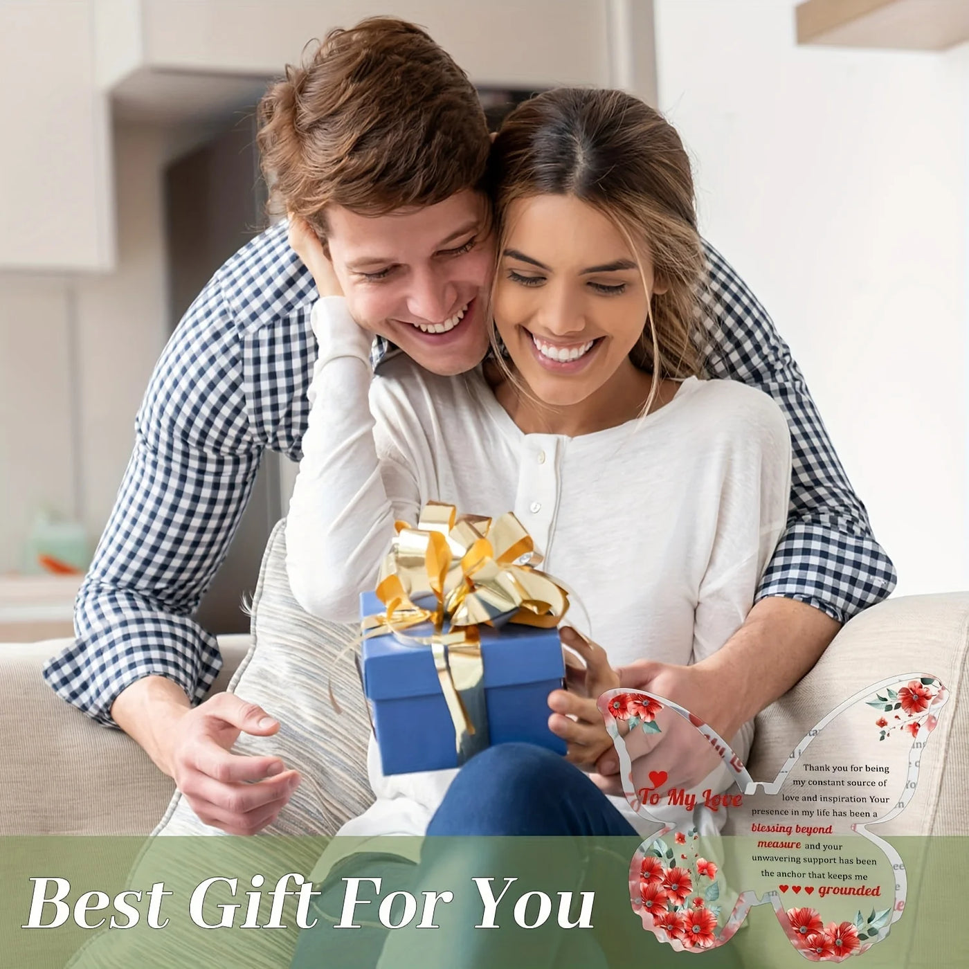 To My Love – I Love You Gift for Her | Ideal for Thanksgiving & Holidays - Merelux Store
