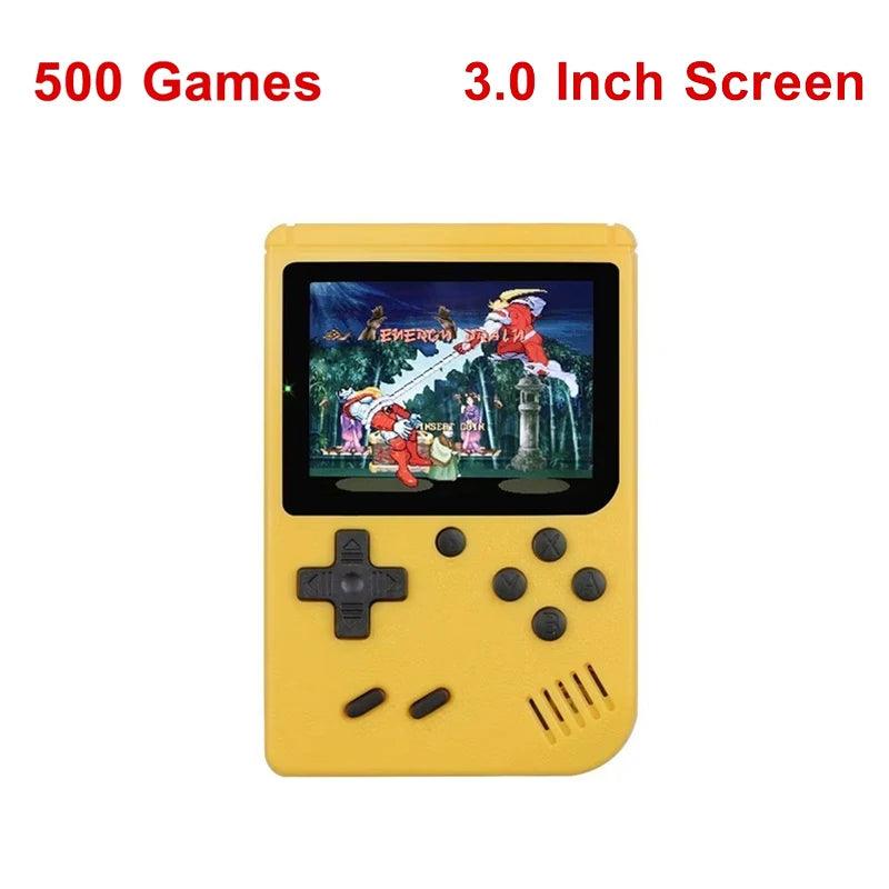 Retro Mini Game Console – 500 Games, 3.0" LCD - Merelux Store