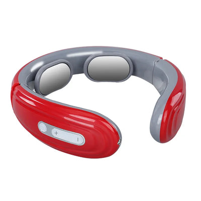 Electric Neck & Shoulder Pulse Massager – 4 Head TENS, Magnetic Pulse - Merelux Store