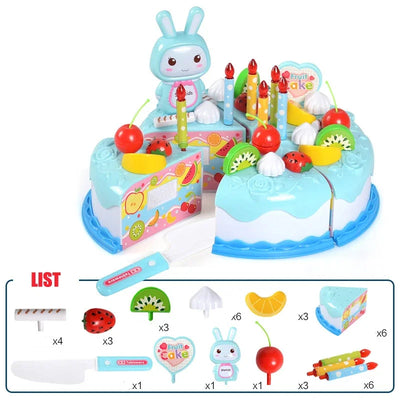 Play House Cutting Fruit Food Toy for Toddler Children Gift Boy Girl