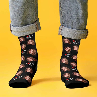 Custom Face Boxer Shorts & Socks (Multi-Color) - Merelux Store