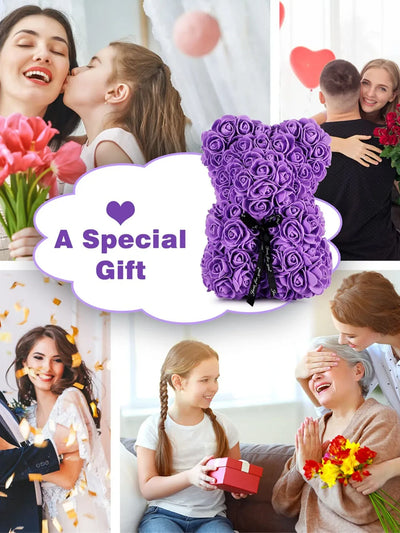 Rose Teddy Bears & Faux Flowers | Ideal Gifts for Mother’s Day & More - Merelux Store