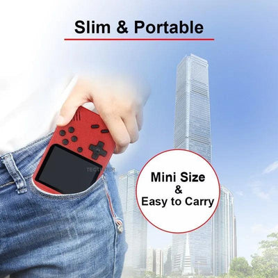 Retro Mini Game Console – 500 Games, 3.0" LCD - Merelux Store