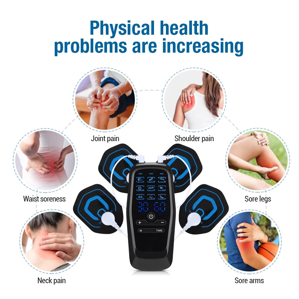TENS EMS Muscle Stimulator & Acupuncture Therapy Slimming Device - Merelux Store