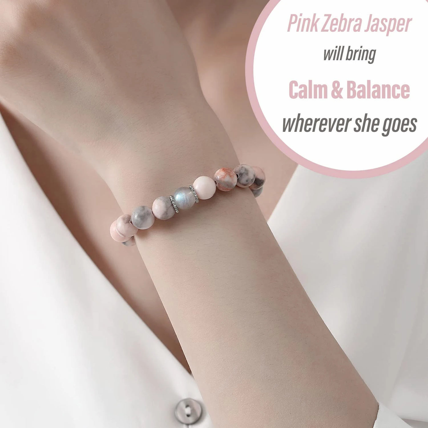 Moonstone Bracelet for Mom | Birthday & Mother’s Day Gift - Merelux Store