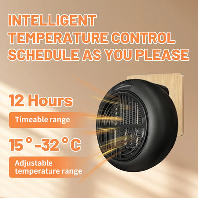 Portable Cordless Space Heater | Fast Heating Fan for Winter & Bathroom - Merelux Store