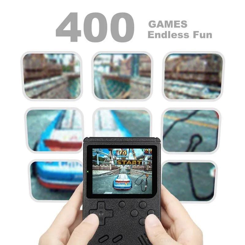 Retro Mini Game Console – 500 Games, 3.0" LCD - Merelux Store