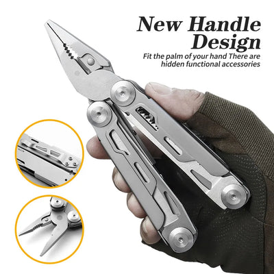 13-in-1 Multi-Purpose Tool | Perfect Gift for Men, Dads & Camping - Merelux Store
