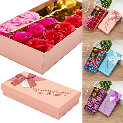 13-Piece Red Rose Gift Set for Mom | Unique & Pretty Gift for Her - Merelux Store