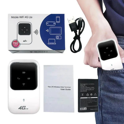 4G Portable WiFi Router – Unlimited Satellite Internet, High-Speed Smart Hotspot for Travel - Merelux Store