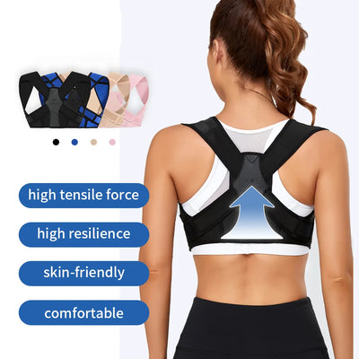 Adjustable Posture Corrector & Back Support Brace for Men & Women - Merelux Store