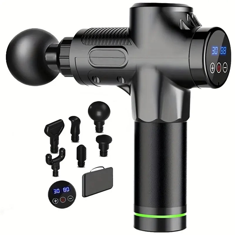 30-Level Massage Gun | Deep Muscle & Neck Relief, Quiet, for All - Merelux Store