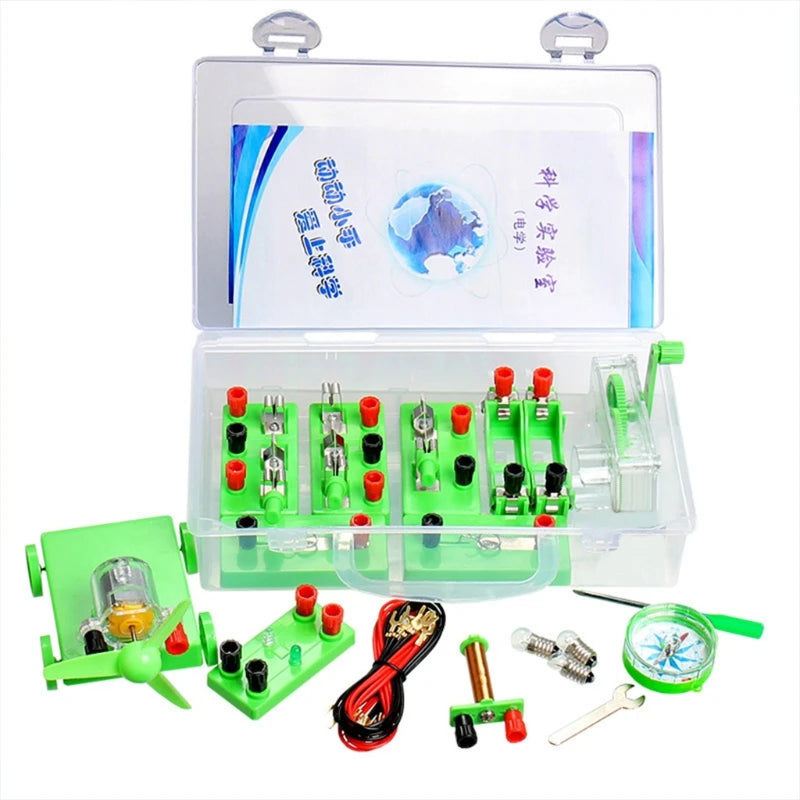 652F Electric Circuit Kit | Physics & Magnetism Learning Set - Merelux Store