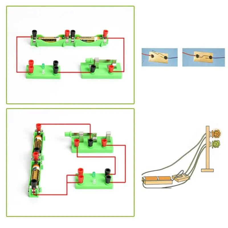 652F Electric Circuit Kit | Physics & Magnetism Learning Set - Merelux Store