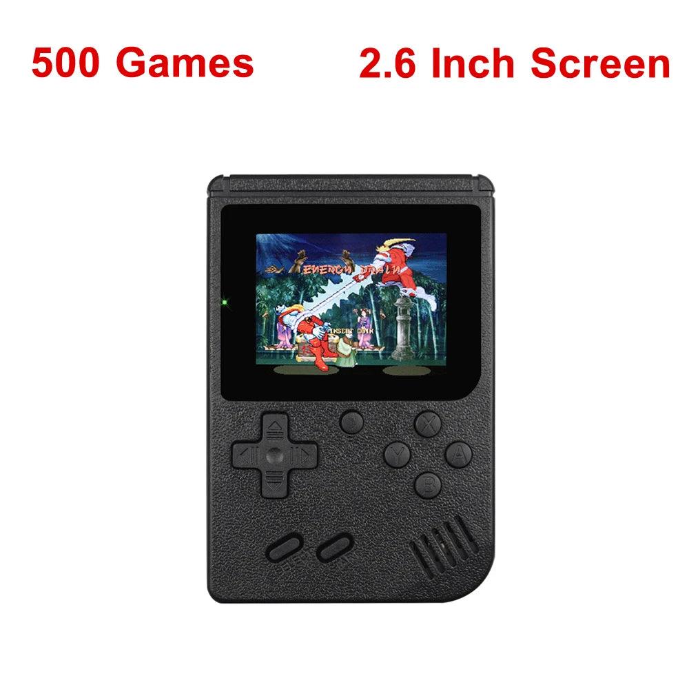 Retro Mini Game Console – 500 Games, 3.0" LCD - Merelux Store