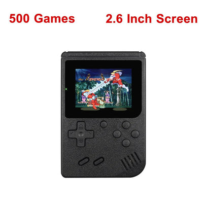Retro Mini Game Console – 500 Games, 3.0" LCD - Merelux Store