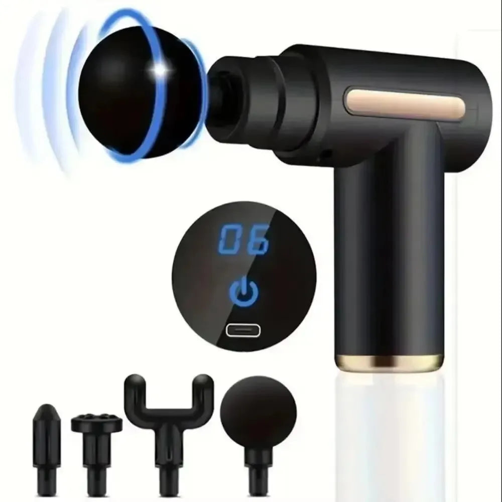 Portable Deep Percussion Massager for Body, Back, Neck, and Legs - Merelux Store