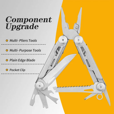 13-in-1 Multi-Purpose Tool | Perfect Gift for Men, Dads & Camping - Merelux Store