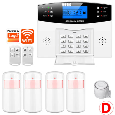 GSM WiFi Alarm System | Wireless DIY Security, APP & Alexa Control - Merelux Store