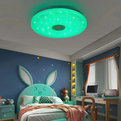 RGB Smart Ceiling Light | LED, WIFI & Bluetooth Control for Living Room - Merelux Store