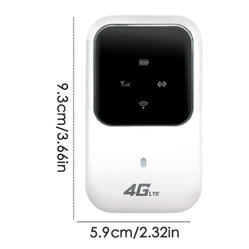 Portable 4G WiFi Router | High-Speed Hotspot for Travel & Satellite Internet - Merelux Store