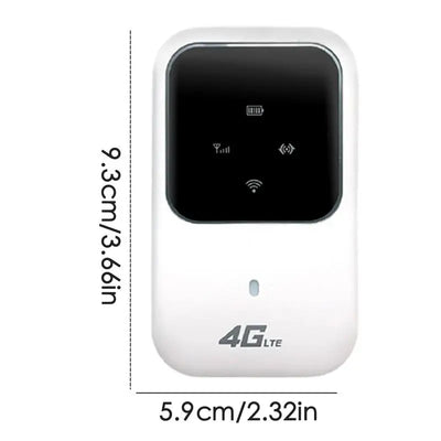 Portable 4G WiFi Router | High-Speed Hotspot for Travel & Satellite Internet - Merelux Store