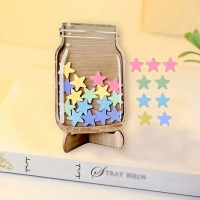 Kids Reward Jar – Stars & Tokens for Chores, Classroom, and Birthdays - Merelux Store