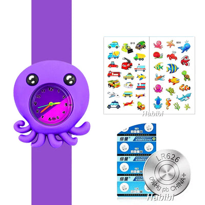 Cartoon Slap Watches for Kids | Birthday Gift for Boys & Girls - Merelux Store