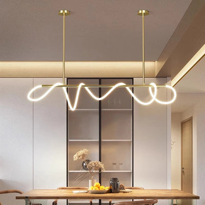 Modern LED Pendant Light Art Decor Chandeliers for Dining Rooms - Merelux Store