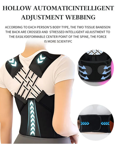 Adjustable Posture Corrector & Upper Spine Shoulder Brace - Merelux Store