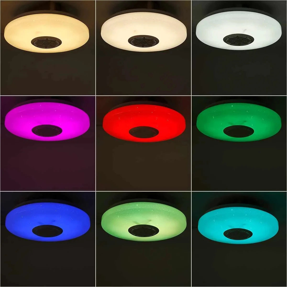 RGB Smart Ceiling Light | LED, WIFI & Bluetooth Control for Living Room - Merelux Store