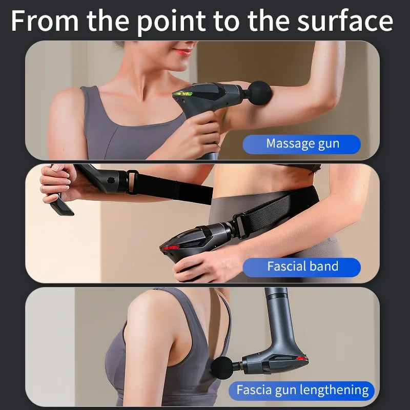 Electric Massage Gun – Percussion Therapy for Muscle Relief - Merelux Store