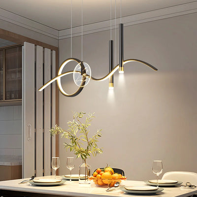 Modern LED Pendant Light | Chandeliers for Living & Dining Room Decor - Merelux Store