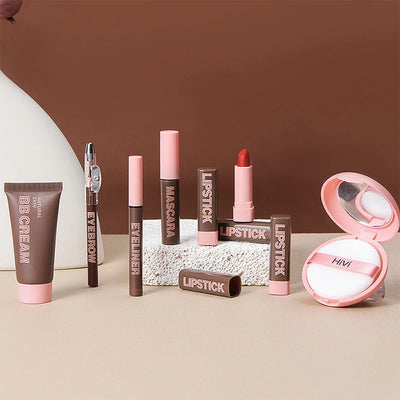 HiVi Makeup Gift Box | Lipstick, Powder & Glue Set for Valentine's Day
