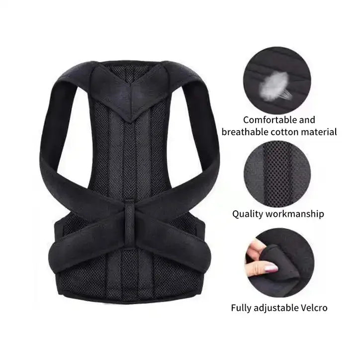 Back Posture Corrector & Shoulder Support Belt for Pain Relief - Merelux Store