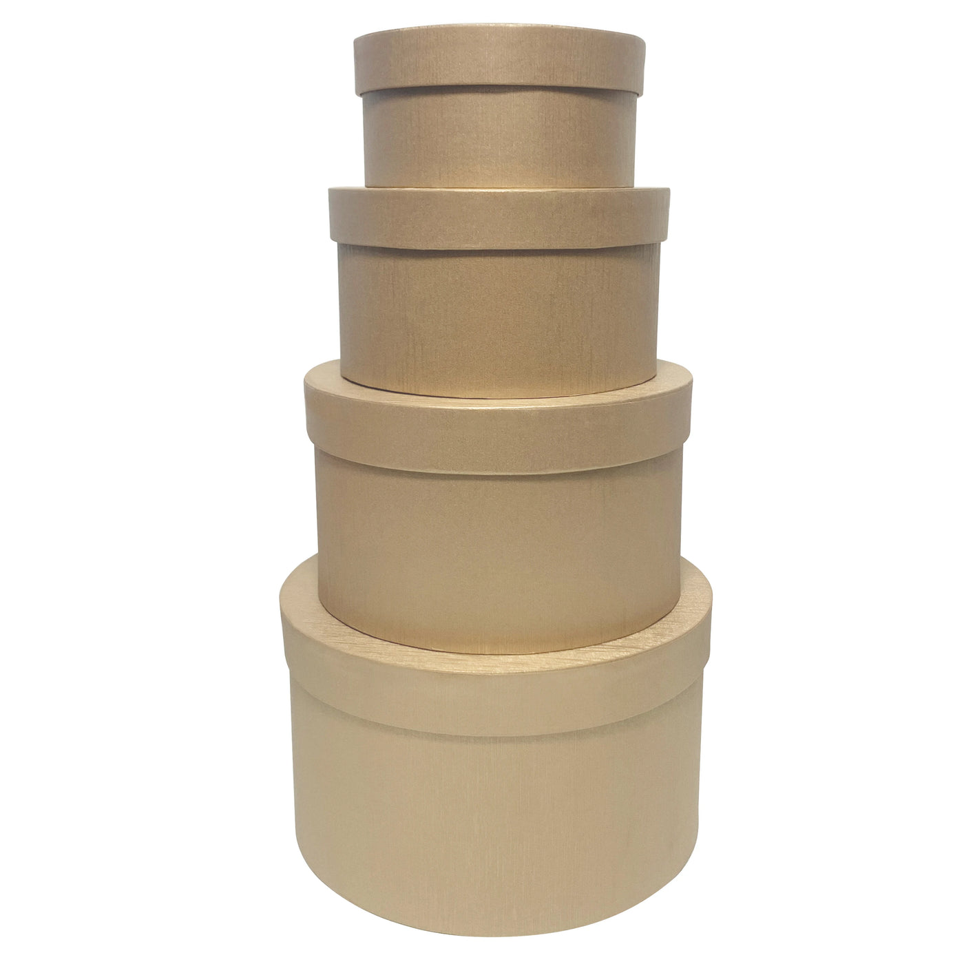 Yellow Gift Box Set | Round Nesting Boxes for Birthdays & Weddings - Merelux Store
